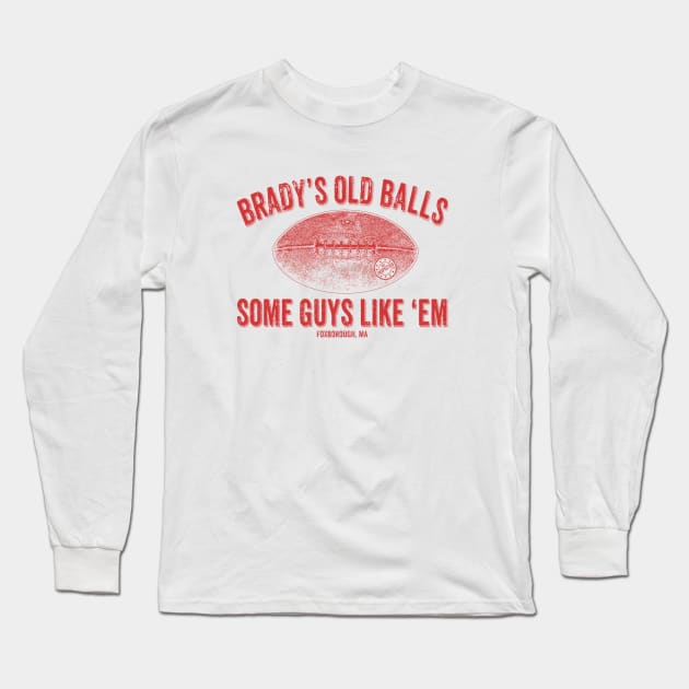 Brady's Old Balls Long Sleeve T-Shirt by AngryMongoAff